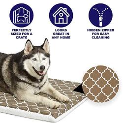 MidWest Homes for Pets Quiet Time Teflon Defender Dog Beds; Pet Beds Designed to Fit Folding Metal Dog Crates