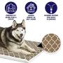 MidWest Homes for Pets Quiet Time Teflon Defender Dog Beds; Pet Beds Designed to Fit Folding Metal Dog Crates