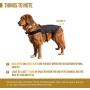 OneTigris Tactical Dog Harness,Large Dog Harness, K9 Mesh Vest Powertrain with Webbing and Leash Clip for Training Hiking Walking