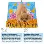 Lepawit Dog Snuffle Mat with Squeaker Dogs Treat Blanket Feeding Mat for Small Medium Dogs Training Nosework Encourage Natural Foraging Skills Lepawit Dog Snuffle Mat with Squeaker Dogs Treat Blanket Feeding Mat for Small Medium Dogs Training Nosework Encourage Natural Foraging Skills