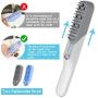 Duoai Cat Comb Dog Brush,Rechargeable Massage Grooming Comb for Cats,Puppy, Dogs Comb Odor Eliminator Brush Remove Pet Smells,with 2 Replaceable Head