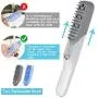Duoai Cat Comb Dog Brush,Rechargeable Massage Grooming Comb for Cats,Puppy, Dogs Comb Odor Eliminator Brush Remove Pet Smells,with 2 Replaceable Head