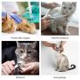 WZ PET Adjustable Dog Cat Cone,Soft Recovery Cat Cone Collar,Dog Protective Collar for Cats Surgery,Pink,Small,Medium