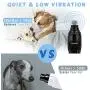 LByzHan Dog Nail Grinder Clipper 2-Speed Rechargeable 900mAh Electric LED Light Pet Nail Trimmers, 3-Size Ports Painless Paws Grooming & Smoothing for Small Medium Large Dogs and Cats LByzHan Dog Nail Grinder Clipper 2-Speed Rechargeable 900mAh Electric LED Light Pet Nail Trimmers, 3-Size Ports Painless Paws Grooming & Smoothing for Small Medium Large Dogs and Cats