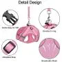 Anbeer Dog Harness and 5ft Leash, Adjustable Soft Padded Pet Vest with Reflective Band for Small and Medium Dogs Anbeer Dog Harness and 5ft Leash, Adjustable Soft Padded Pet Vest with Reflective Band for Small and Medium Dogs