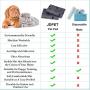 JdPet Washable Dog Pee Pads +Free Grooming Gloves,Non Slip Dog Mats with Great Urine Absorption,Reusable Puppy Pee Pads for Whelping,Potty,Training,Playpen Crate