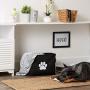 Bone Dry Pet Storage Collection Collapsible Bin, Medium Rectangle, Black