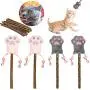 ZooZoo Catnip Silvevine Teaser Cat Toy Set (4xToys+20xMatatabi Chew Sticks), Soft Plush Interactive Fun Play Natural Treat Stimulate Active Pet Exercise Teeth Dental Cleaning Entertain Euphoric Effect ZooZoo Catnip Silvevine Teaser Cat Toy Set (4xToys+20xMatatabi Chew Sticks), Soft Plush Interactive Fun Play Natural Treat Stimulate Active Pet Exercise Teeth Dental Cleaning Entertain Euphoric Effect