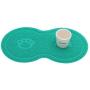 Zripool Cat Bowl Mat Dog Pet Feeding Water Food Dish Tray Wipe Clean Floor PVC Placemat