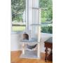 GleePet GP78590222 Cat Tree with Hammock, 59-Inch, Silver Gray