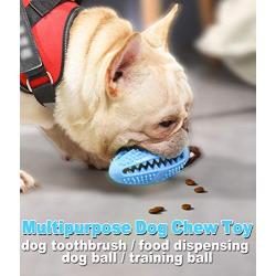 USWT Food Dispensing Dog Toy, Dog Tooth Cleaning Chew Toys?-