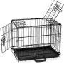Precision Pet 2-Door ProValu2 Crate - Black - 19'' x 12'' x 14''