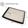 APAPET Cat Scratching Mat,Natural Sisal Furniture Protector Scratch Pad Couch Shield with Cat Ball for Sofa,Carpet,Chair,M Size APAPET Cat Scratching Mat,Natural Sisal Furniture Protector Scratch Pad Couch Shield with Cat Ball for Sofa,Carpet,Chair,M Size
