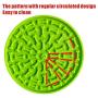 Tysons Pet Treats 2pcs Dog Lick Mat, Bath & Grooming Slow Feeders, Distraction Device, Powerful Suction Cups on The Back, Training-Just Add Peanut Butter (Green & Orange)