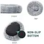 Eterish Fluffy Round Calming Dog Bed, Small Anxiety Donut Dog Bed for Small Dogs, Pet Cat Bed with Raised Rim, Machine Washable, 23 inches Light Grey Eterish Fluffy Round Calming Dog Bed, Small Anxiety Donut Dog Bed for Small Dogs, Pet Cat Bed with Raised Rim, Machine Washable, 23 inches Light Grey