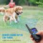 KOMIA Dog Training Collar Rechargeable and Rainproof 330 yd Wireless Remote Dog Shock Collar with Beep, Vibra and Shock Electronic Collar