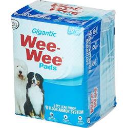 Four Paws Wee-Wee Pads, Gigantic, 18 per Pack (144-Count)