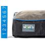 Better World Pets 5-inch Thick Orthopedic Dog Bed | Pure Premium Shredded Memory Foam Ideal for Aging Dogs | Waterproof Removable Washable Cover