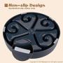 wangstar Slow Pet Bowl Slow Feeder for Dog Cats, Bloat Stop Puzzle Bowl Fun Maze Feeder Slow Feeding Anti-Skid Design