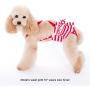Alfie Pet - Charlotte Diaper Dog Sanitary Pantie with Suspender for Girl Dogs - Color: Red, Size: Medium Alfie Pet - Charlotte Diaper Dog Sanitary Pantie with Suspender for Girl Dogs - Color: Red, Size: Medium