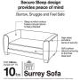 Enchanted Home Pet Surrey Pet Sofa - Beige