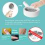 PetSeason Slicker Brush for Dogs and Cats Grooming Tool Loose Hair and Mats Knots in The Fur