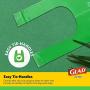 Glad Eco Dog Waste Bags | 24 Rolls of Unscented Dog Waste Bags, 360 Bags in Total | Earth Safe Dog Waste Bags for All Dogs, Leak Proof and Strong Dog Poop Bags