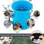 LFOZ Dog Paw Cleaner Cup Silicone Combs Portable Pet Foot Washer Cup Paw Clean Brush Quickly Wash Dirty Cat Foot Cleaning Bucket Q40