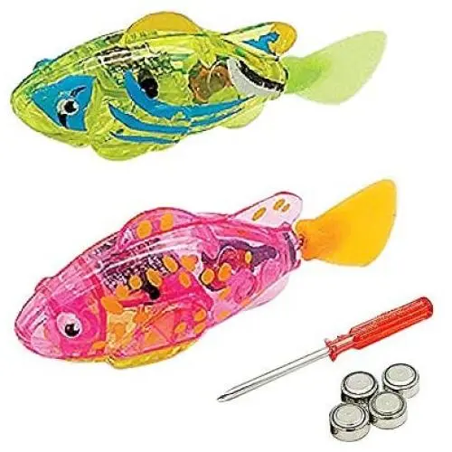 Blackhole Interactive Swimming Robot Fish Toy for Cat with LED Light (2pcs), Cat Toy to Stimulate Hunter Instincts. (Batteries Included) Blackhole Interactive Swimming Robot Fish Toy for Cat with LED Light (2pcs), Cat Toy to Stimulate Hunter Instincts. (Batteries Included)