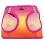 DOGGIE DESIGN American River Dog Harness Ombre Collection - Raspberry Pink and Orange XXL
