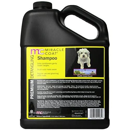 Miracle Coat Detangling Dog Shampoo, 1-Gallon