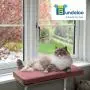 Bundaloo Cat Window Perch | Easy Set-up DIY Kitty Sill | Mounted Shelf Bed for Pets | House Pets Furniture | Sturdy Couch for All Kitten Sizes | Washable Foam Seat Bundaloo Cat Window Perch | Easy Set-up DIY Kitty Sill | Mounted Shelf Bed for Pets | House Pets Furniture | Sturdy Couch for All Kitten Sizes | Washable Foam Seat