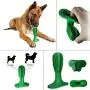 Dog Toothbrush Stick, Dog Toothbrush, Dental Oral Care Brushing Stick Natural Flexible Durable Rubber Bite Resistant Chew Toys for Pet Dogs Teeth Cleaning Protection (10-40 lbs) Green Dog Toothbrush Stick, Dog Toothbrush, Dental Oral Care Brushing Stick Natural Flexible Durable Rubber Bite Resistant Chew Toys for Pet Dogs Teeth Cleaning Protection (10-40 lbs) Green