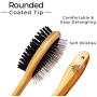 ATEASE Dog Gift Set-New Puppy Pet Kit-Starter Brush and Comb Professional Double Sided, Detangling, Dematting All Natural Grooming for Long and Short haired Dogs Cats Puppies Kittens