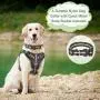 WINSEE Dog Harness and Collar Set for Large Dogs Black, Reflective Adjustable Step in Dog Halter Harnesses no Pull with Cobra Buckle Dog Collar Heavy Duty, Soft Padded Pet Vest Walking Harness WINSEE Dog Harness and Collar Set for Large Dogs Black, Reflective Adjustable Step in Dog Halter Harnesses no Pull with Cobra Buckle Dog Collar Heavy Duty, Soft Padded Pet Vest Walking Harness