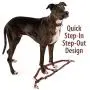 Logical Leather Adjustable Dog Harness Logical Leather Adjustable Dog Harness