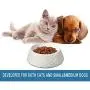 None branded Ceramic Cat Bowls Dog Bowl Cat Food Water Bowls with Retro Emboss Pattern, Heavyweight Cat Dish Dog Feeding Bowls None branded Ceramic Cat Bowls Dog Bowl Cat Food Water Bowls with Retro Emboss Pattern, Heavyweight Cat Dish Dog Feeding Bowls