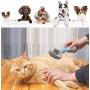 9ABOY Dog Brush and Cat Brush, Pets Grooming Brush for Dog and Cat with Short or Long Hair Removes Undercoat Shedding Mats and Tangled Hair Ideal for Dander Dirt Massages Particle Pet Grooming Comb