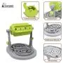 Companet Pet Slow Feeder Interactive Dog & Cat IQ Training Toys,Treat Boredom Health Diet Food Dispenser Adjustable Height for Small/Medium Dog Companet Pet Slow Feeder Interactive Dog & Cat IQ Training Toys,Treat Boredom Health Diet Food Dispenser Adjustable Height for Small/Medium Dog