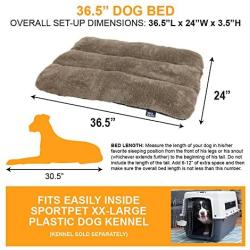 SPORT PET Waterproof Pet Bed Fits Plastic Kennel, Pet pad fits crates
