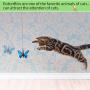 BINGPET Butterfly Catnip Toys for Indoor Cats - Interactive Cat Toys 4 Pack, Refills for Cat Teaser Wand