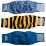 JoyDaog Reusable Belly Bands for Small Dog Diapers Male Washable Puppy Wrap(Pack of 3)