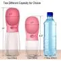 MalsiPree Dog Water Bottle, Leak Proof Portable Puppy Water Dispenser with Drinking Feeder for Pets Outdoor Walking, Hiking, Travel, Food Grade Plastic MalsiPree Dog Water Bottle, Leak Proof Portable Puppy Water Dispenser with Drinking Feeder for Pets Outdoor Walking, Hiking, Travel, Food Grade Plastic