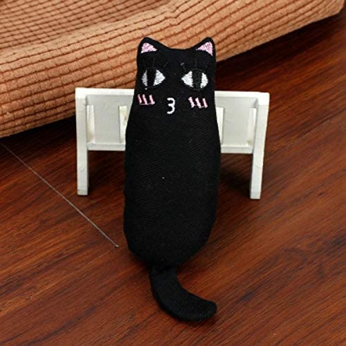 nobrand Pet Playing 10013 Cat Catnip Toys Funny Playing Cats Pet Products(Black)