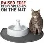 Leashboss Fountain Mat, Silicone Water Mat Designed for Pet Fountains, Dog Gravity Water Bowls, Automatic Dispensing Cat Feeders