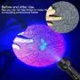 ESCO LITE 2 Pack UV Flashlight Black Light, 51 LED 395nm Ultraviolet Blacklight Detector for Dry Pet Urine and Bed Bug, Matching with Pet Odor Eliminator ESCO LITE 2 Pack UV Flashlight Black Light, 51 LED 395nm Ultraviolet Blacklight Detector for Dry Pet Urine and Bed Bug, Matching with Pet Odor Eliminator