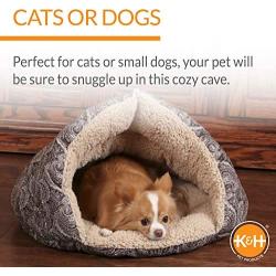 K&H PET PRODUCTS Self-Warming Hut Cat Bed,