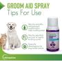 Vetoquinol Groom-Aid Detangler & Deodorizer Spray for Dogs & Cats, 7oz