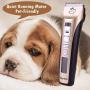 cyrico 5-Speed Dog Clippers Professional Heavy Duty Dog Grooming Clippers Pet Trimmers Clippers for Dogs Cats with Intelligent LCD Reminder (5-Speed)