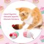 CiyvoLyeen 3 PCS Cupcake Catnip Toy Cupcake Cat Toys Cute Kitten Toys Interactive Toy Set Cat Chew Toys Pet Supplies Cat Chew Bite Supplies Gift for Cat Lovers